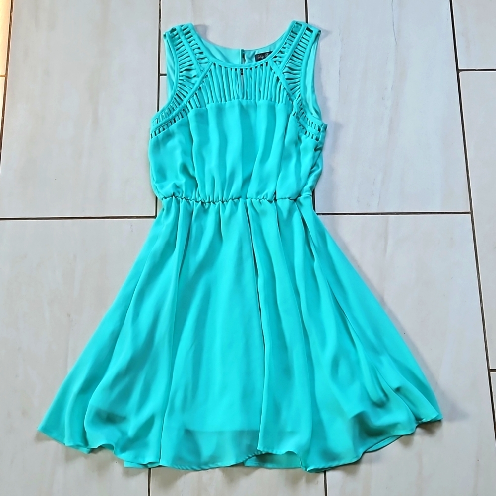 Lily Rose Mint Flowy Dress [size M]